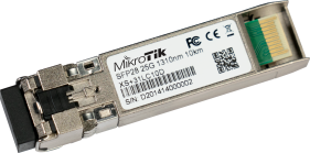 MikroTik XS+31LC10D 1.25G SFP 10G SFP+ and 25G SFP28 Combined Module