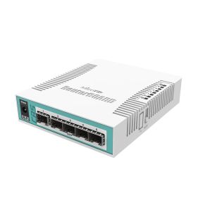 MikroTik CRS106-1C-5S Switch 5x SFP 400MHz CPU, 128MB RAM RouterOS L5