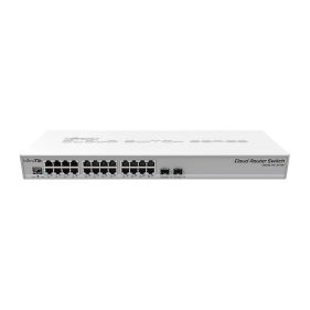 MikroTik CRS326-24G-2S+RM Switch 24Port  2 x SFP+ cages in 1U, Dual boot (RouterOS or SwitchOS)