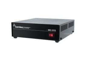 Samlex SEC-1212 Power Supply 13.8 VDC 10Amp. AC input 120 Volts, 60 Hz. Switching 